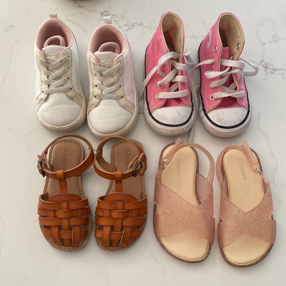 Toddle girl shoe bundle